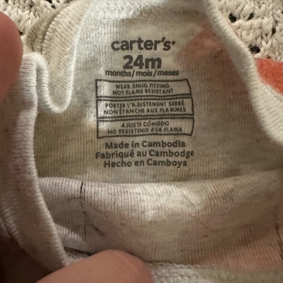 Carters toddler PJ - Picture 3 of 3